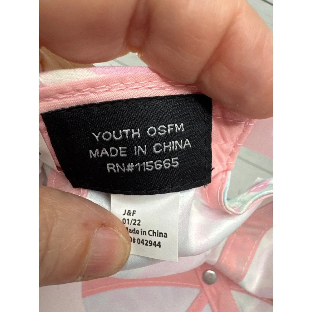 Squishmallows Lola Unicorn Youth Snapback Hat OSFM Pink NWT‎ Kids Cap